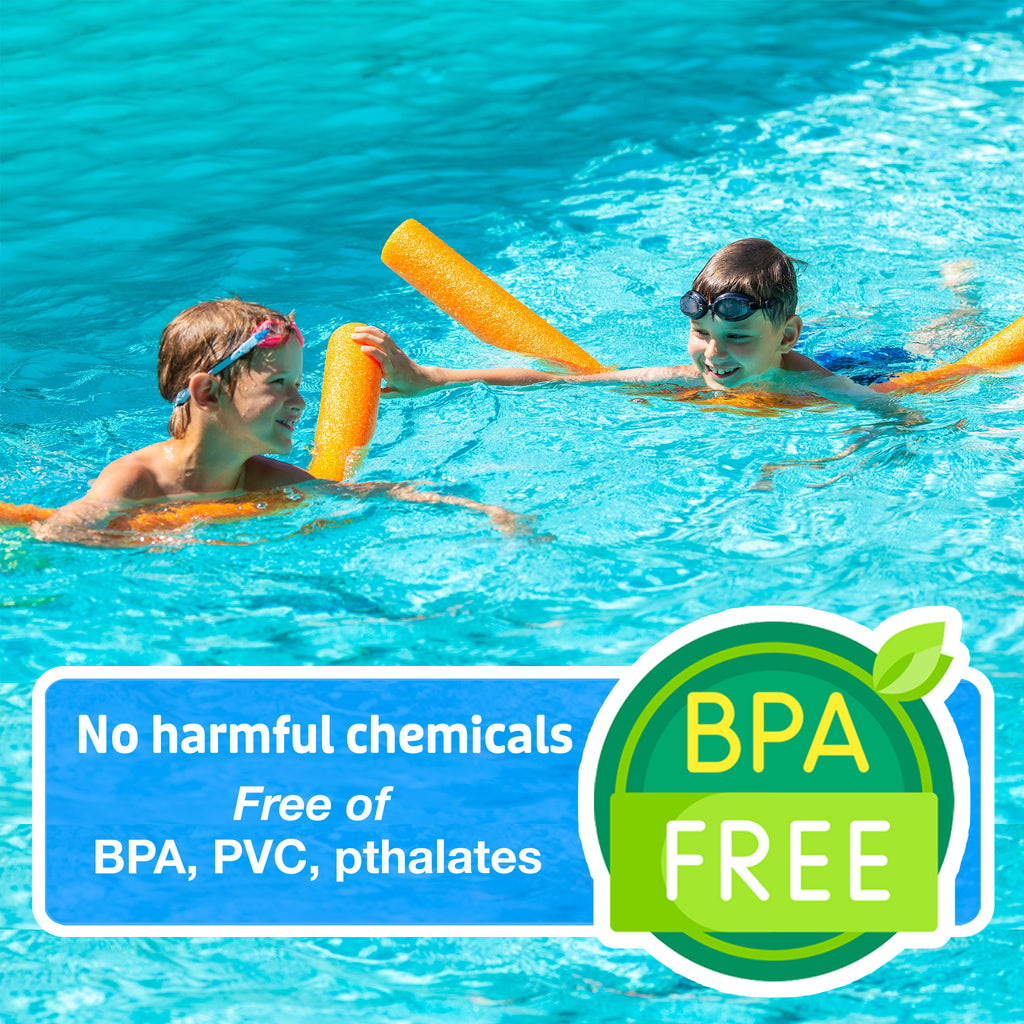 2 Pack Oodles Monster 55 Inch x 3.5 Inch Jumbo Swimming Pool Noodle Foam Multi-Purpose