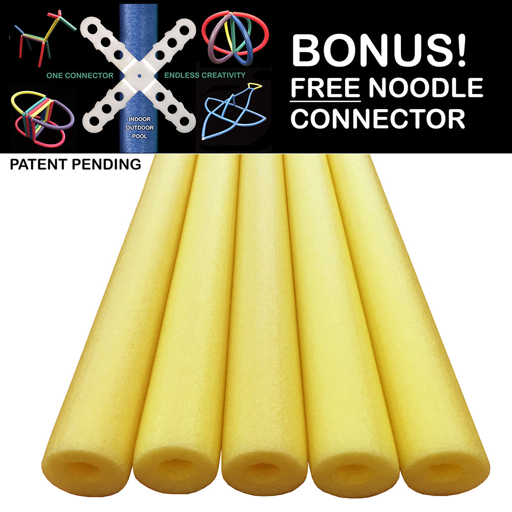 Oodles of Noodles foam pool swim noodles - 5 Pack