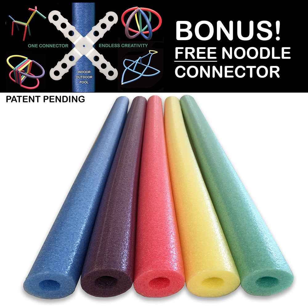 Oodles of Noodles foam pool swim noodles - 5 Pack