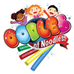 Tootle Noodle 5 Pack Foam Pool Noodles with Built-in Whistle