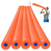 Tootle Noodle 5 Pack Foam Pool Noodles with Built-In Whistle, Buoyant, and Fun for Kids Water Play Pool Parties - HonorTraders